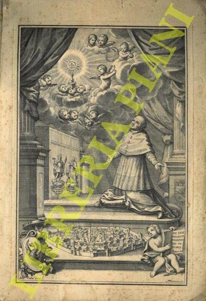 Illustri memorie, e giurisdizioni della Chiesa, Abazia, Priorato, Parrocchia, e jus annessi di S. Giuliano di Bologna dedicate all'Eminentissimo, e Reverendissimo Signore il Signor Cardinale Giacomo Boncompagno Arcivescovo, e Principe del S.R.I... in - copertina