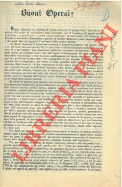 Buoni Operai! - Marco Gozzi - copertina