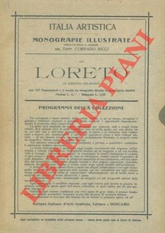 Loreto - Arduino Colasanti - copertina