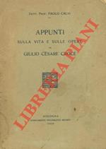 Appunti sulla vita e sulle opere di Giulio Cesare Croce