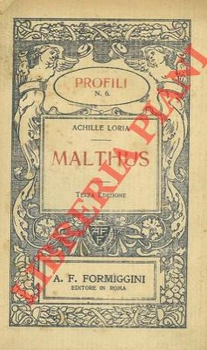 Malthus - Achille Loria - copertina