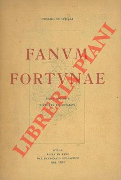 Fanul fortunae - Cesare Selvelli - copertina