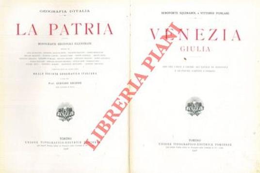 Venezia Giulia - Senofonte Squinabol - copertina