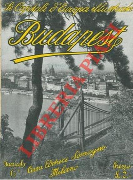 Budapest - Decio Cinti - copertina