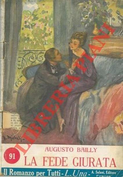 La fede giurata - Augusto Bailly - copertina