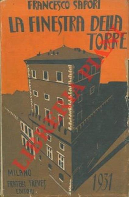 La finestra della torre - Francesco Sapori - copertina
