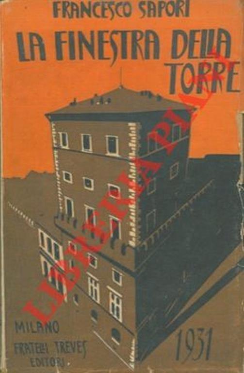 La finestra della torre - Francesco Sapori - copertina
