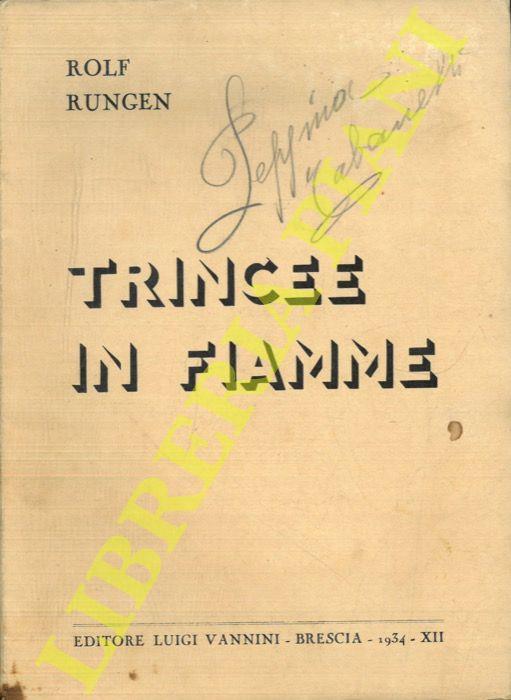 Trincee in fiamme - copertina