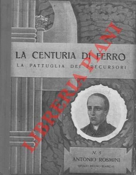 Antonio Rosmini - Giulio Bruno Bianchi - copertina
