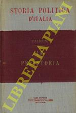 Storia Politica d'Italia. La preistoria