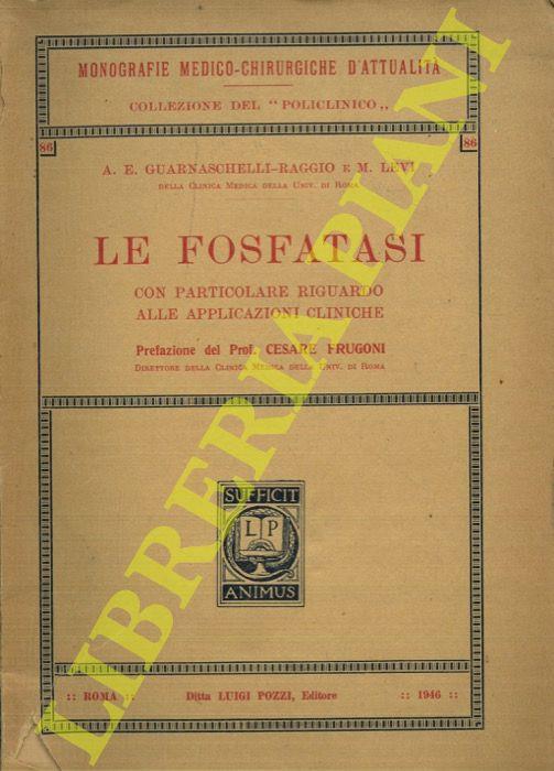 Le fosfatasi. Con particolare riguardo alle applicazioni cliniche - copertina