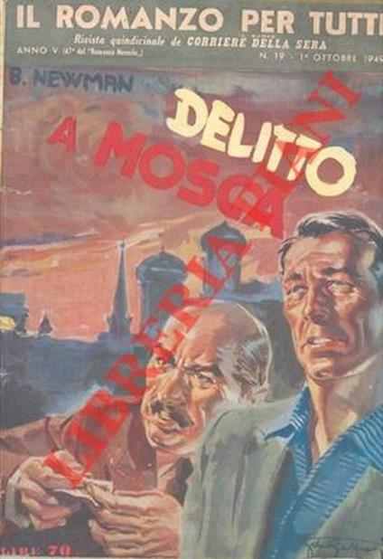 Delitto a Mosca - Barnett Newman - copertina