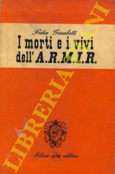I morti e i vivi dell'ARMIR - Fidia Gambetti - copertina