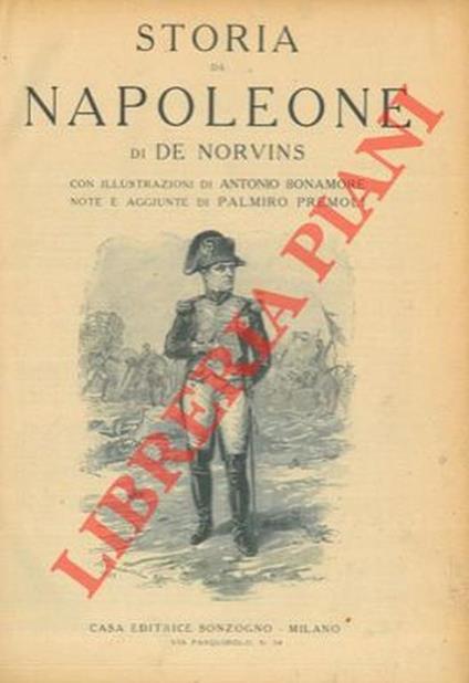 Storia di Napoleone - Jacques Marquet de Norvins - copertina