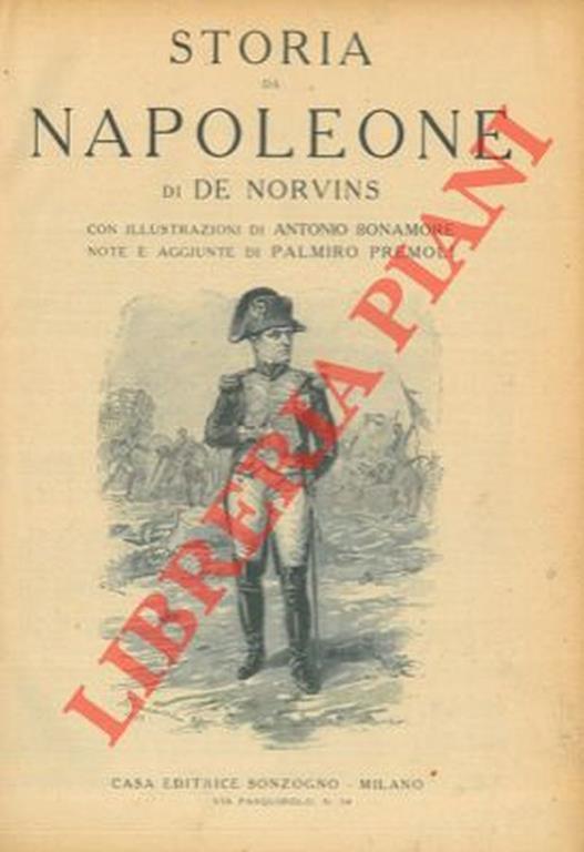 Storia di Napoleone - Jacques Marquet de Norvins - copertina