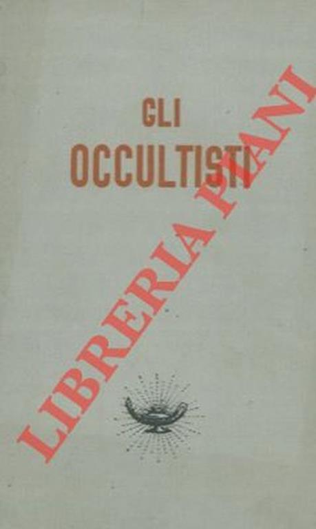 Gli occultisti - Giulio Alliney - copertina