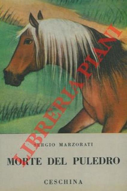 Morte del puledro - Sergio Marzorati - copertina