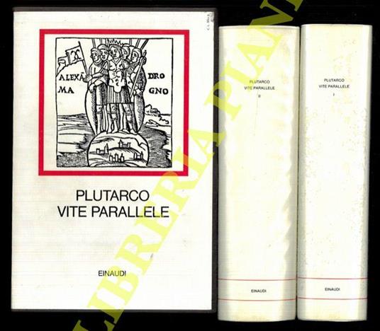 Le vite parallele - Plutarco - copertina