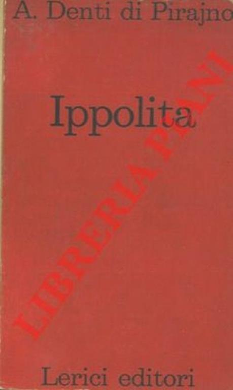 Ippolita - Alberto Denti di Pirajno - copertina