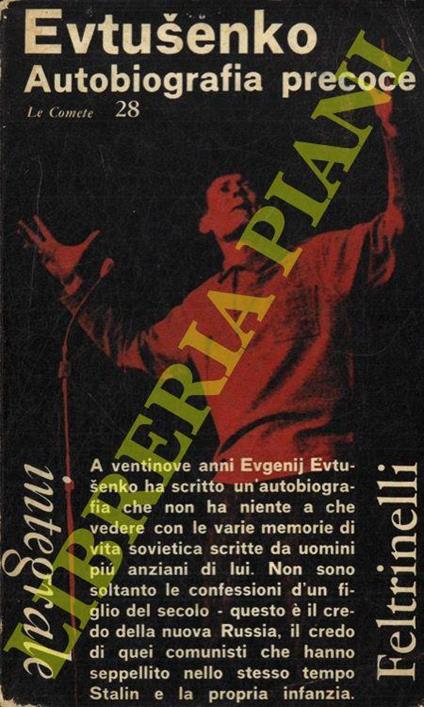 Autobiografia precoce - Evgenij Evtusenko - copertina