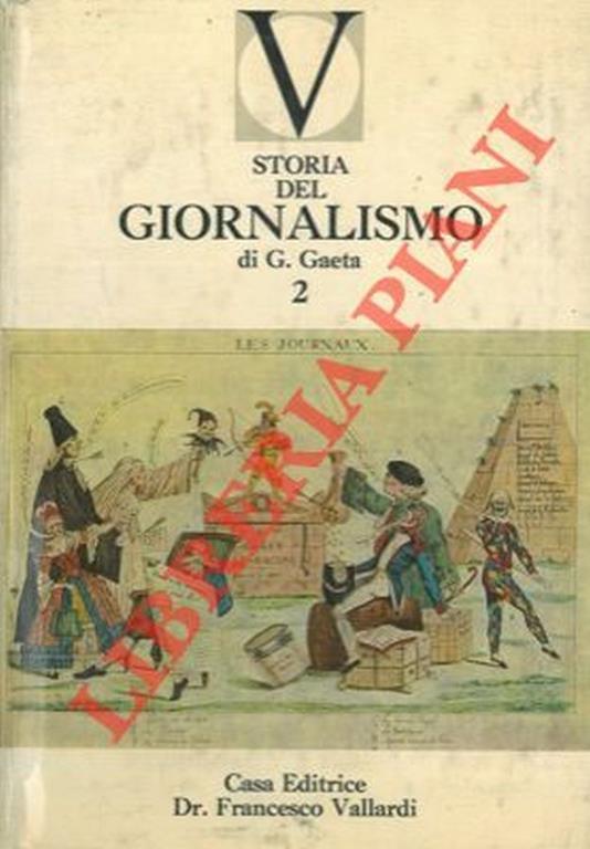Storia del giornalismo - Giuliano Gaeta - copertina
