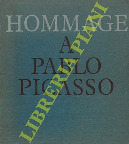 Hommage à Pablo Picasso - copertina