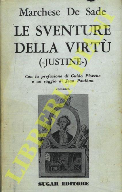 Le sventure della virtù. "Justine" - copertina