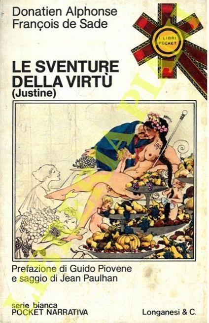 Justine. Le sventure della virtù - copertina