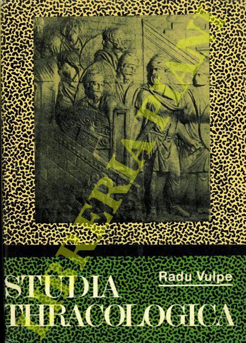 Studia thracologica - Radu Vulpe - copertina