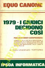 Equo canone. 1979. I giudici decidono così