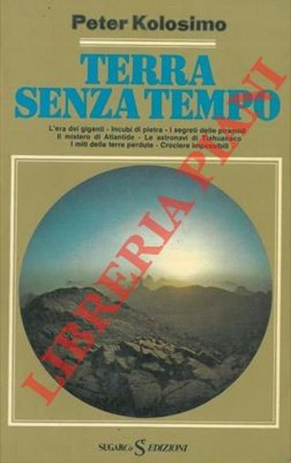 Terra senza tempo - Peter Kolosimo - copertina