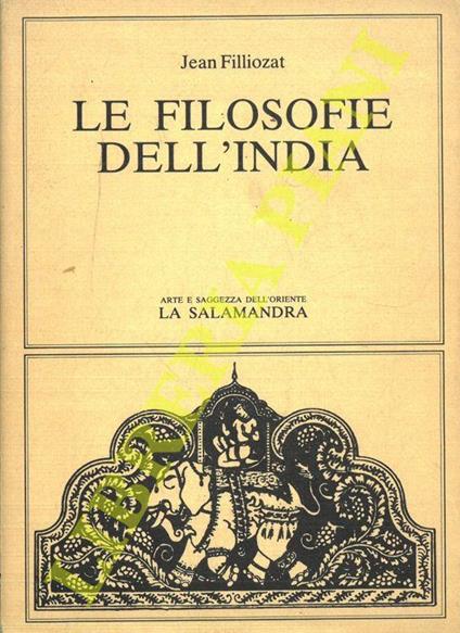 Le filosofie dell'India - copertina