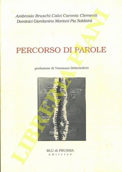 Percorso di parole - copertina
