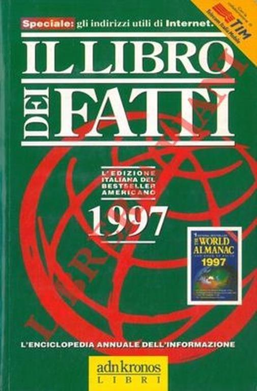 Il libro dei fatti. Un milione di informazioni. 1997 - copertina