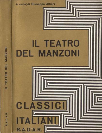 Il teatro del Manzoni - copertina