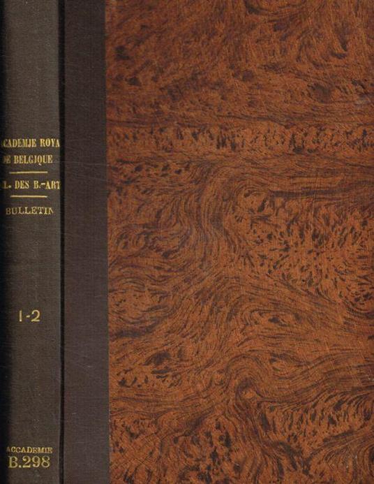 Bulletin de la classe des beaux-arts. 1919, 1920 - copertina