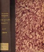 Bulletin de la Classe des Beaux-Arts. Tome XLVI, 1964. Tome XLVII, 1965