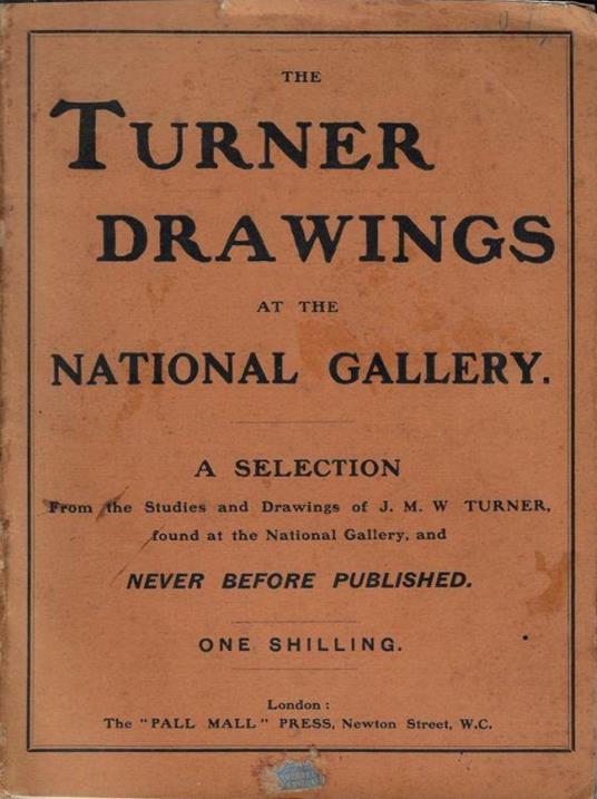 The turner drawin at the National Gallery - copertina