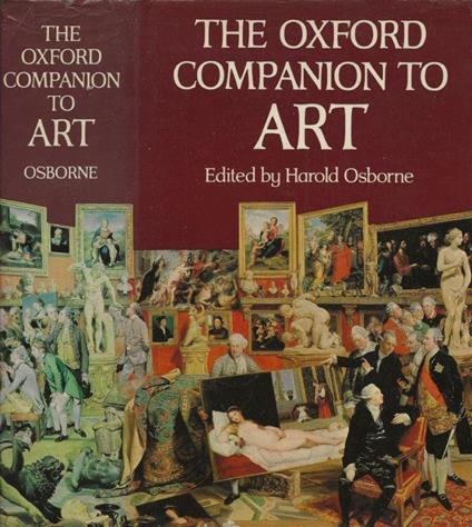 The Oxford Companion to Art - copertina