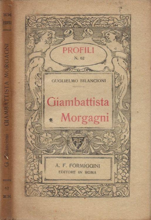 Giambattista Morgagni - Guglielmo Bilancioni - copertina