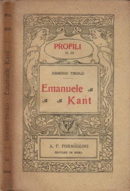 Emanuele Kant - Erminio Troilo - copertina
