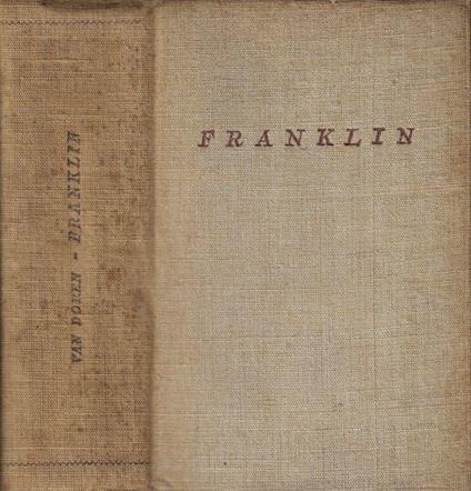Franklin - Carl van Doren - copertina