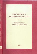 Miscellanea Arturo Giovannitti