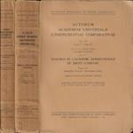 Actorum Academiae Universalis Jurisprudentiae Comparativae Vol. III- Memoires de l'Académie Internationale de droit comparé