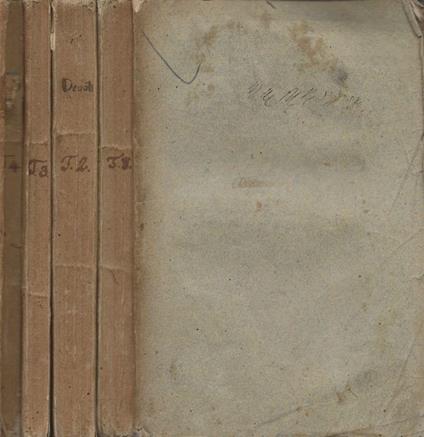 Joannis Devoti dei et apostolicae sedis gratia episcopi olim Ananiensis dein Archiepiscopi Carthaginensis Institutionum Canonicarum (4 Voll.) - Joannis Devoti - copertina