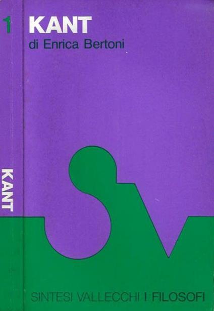 Kant - Enrica Bertoni - copertina