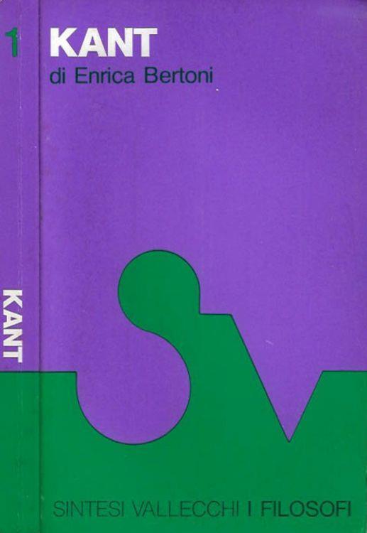 Kant - Enrica Bertoni - copertina