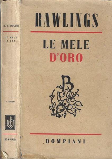 Le mele d'oro - Marjorie K. Rawlings - copertina