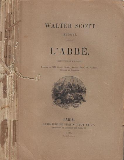 L' Abbé - Walter Scott - copertina