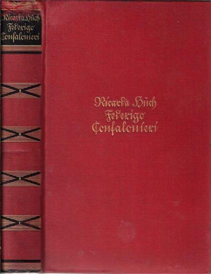 Das leben des grafen Federigo Confalonieri - Ricarda Huch - copertina